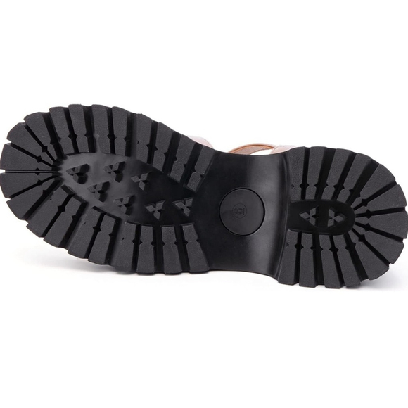 TINSTREE Chunky Platform Y2K Gladiator Strappy Comfort Wedge Sandals with Buckle - Picture 5 of 5